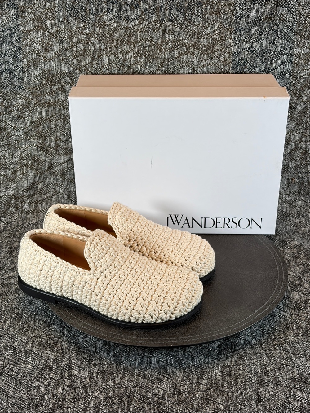 JW Anderson Loafer Crochet Women's 39